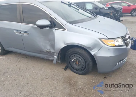 2014 Honda Odyssey Ex-L from USA, damaged, VIN 5FNRL5H62EB024040